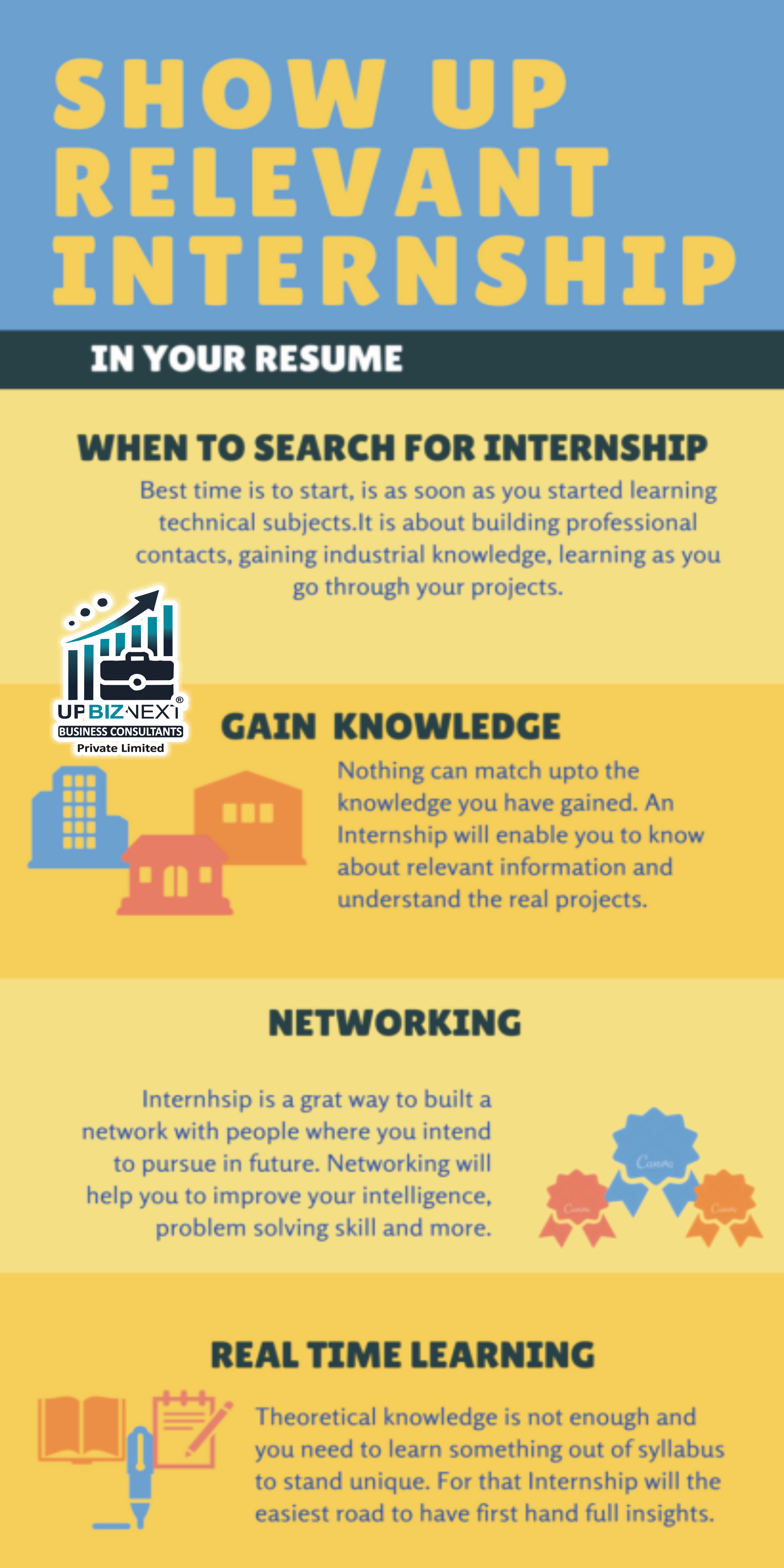 Internship at UpBizNext